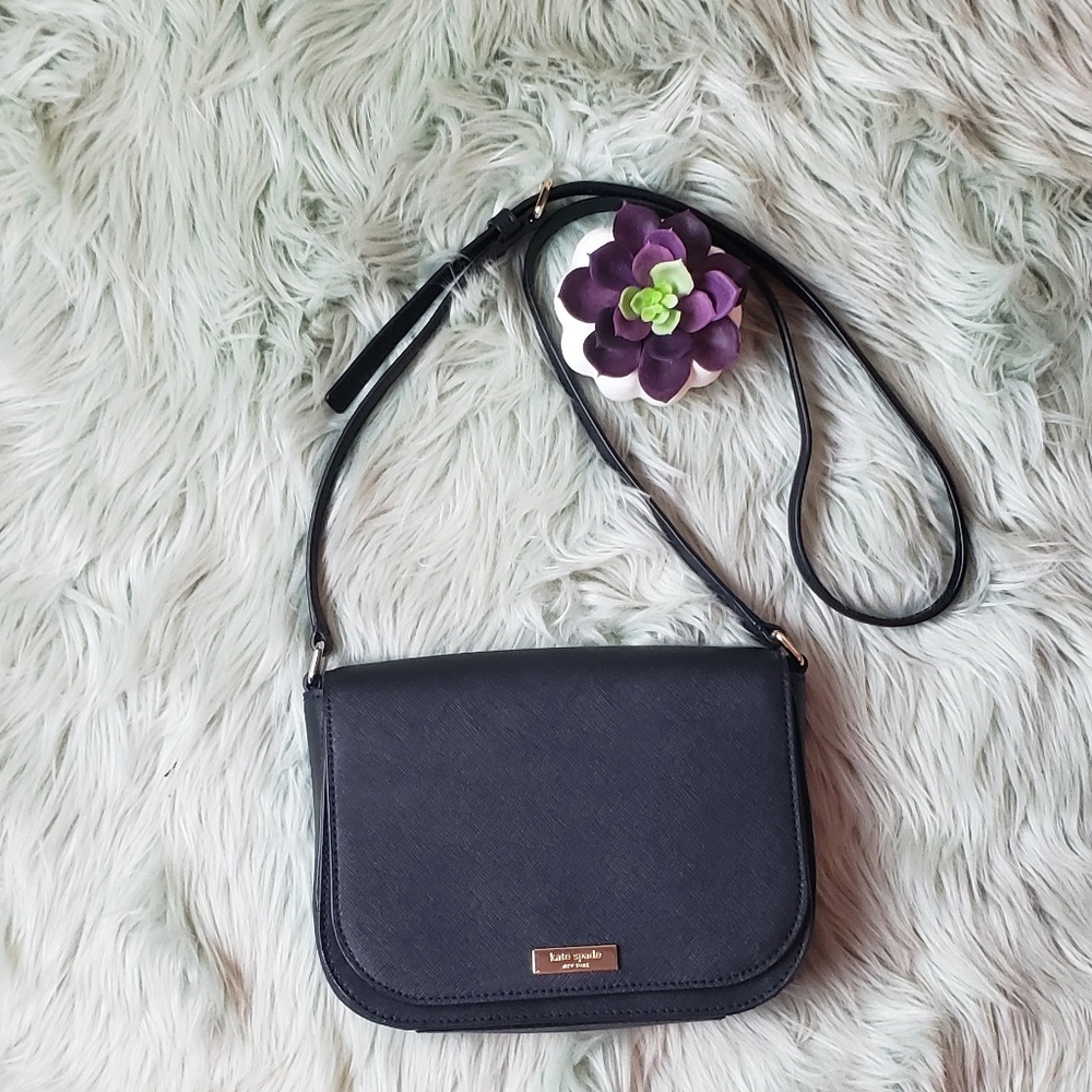 New large Carson kate spade black crossbody